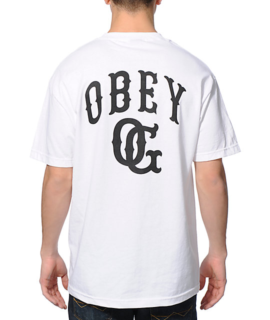 Obey Cooperstown White Pocket T Shirt Zumiez