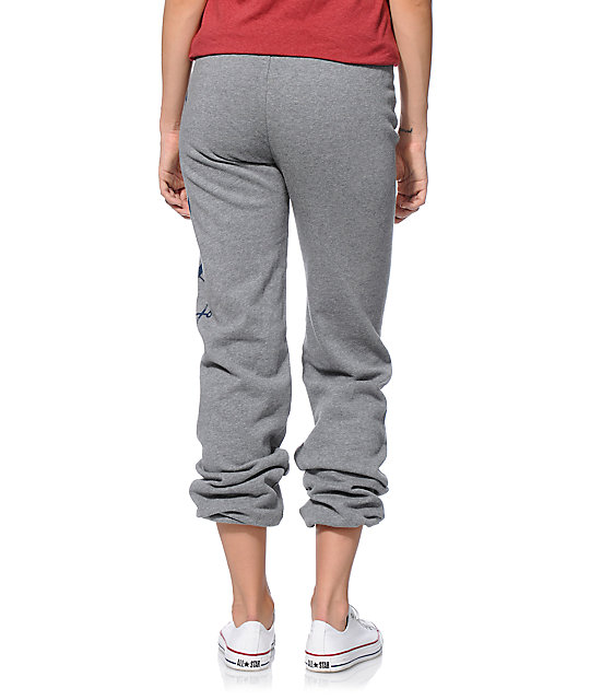 light heather grey sweatpants