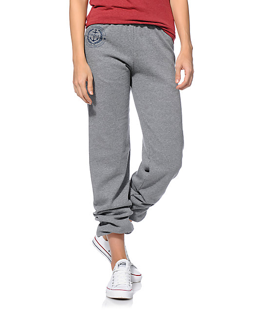 dark heather grey sweatpants