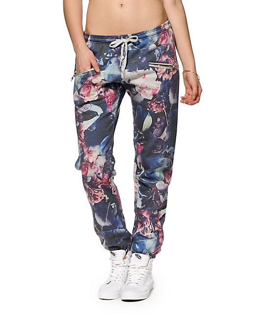 floral jogger