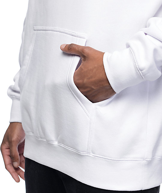 obey hoodie white