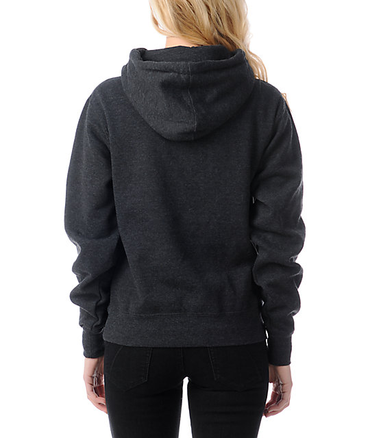 Obey High Life Charcoal Grey Pullover Hoodie Zumiez