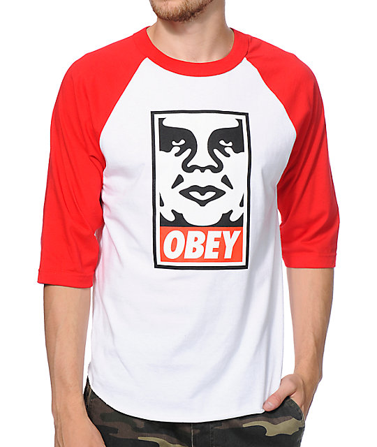 obey easy lips shirt