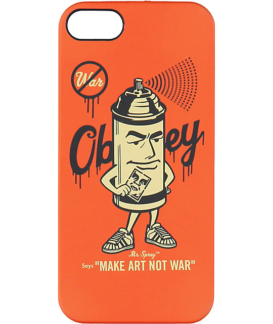 Obey Mr Spray iPhone 5 Case Zumiez