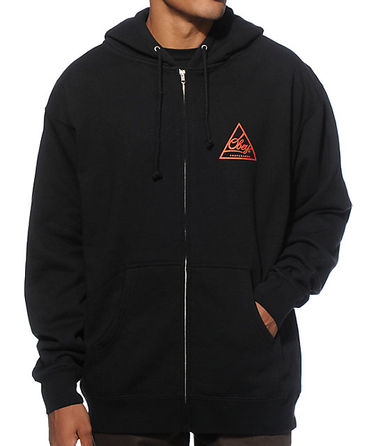 Obey Next Round Zip Up Hoodie at Zumiez PDP
