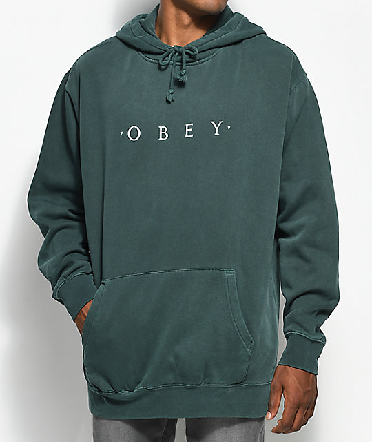 Obey Novel Dusty Forest Pullover Hoodie Zumiez
