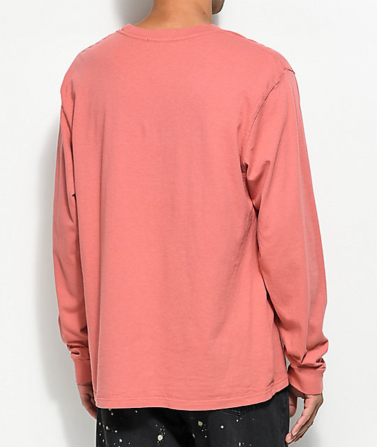 dusty rose color t shirt