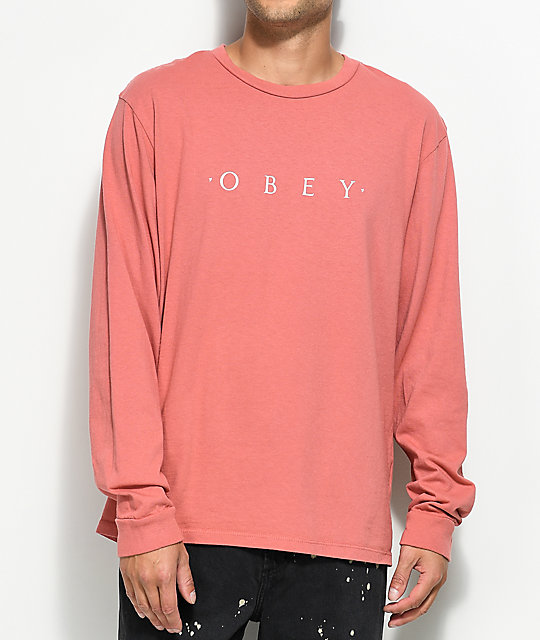 dusty rose color t shirt