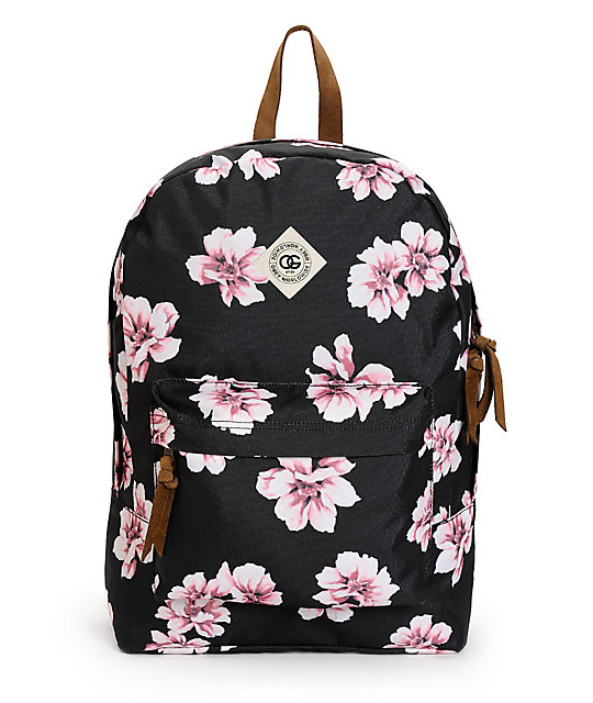 Obey Outsider Floral Backpack at Zumiez PDP