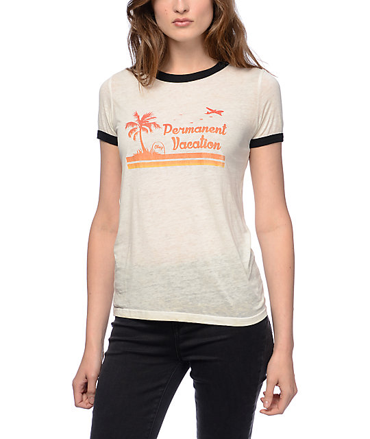 permanent vacation shirt