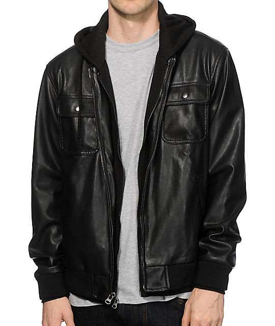 Obey Mens Leather Jacket Zumiez Cairoamani Com Obey Rapture Jacket At Zumiez Pdp