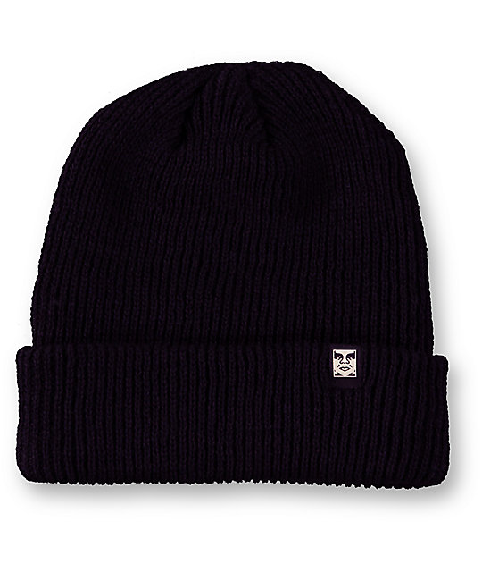 Obey Ruger Black Beanie Zumiez