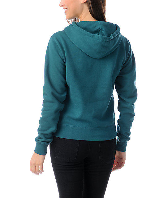 teal pullover sweater