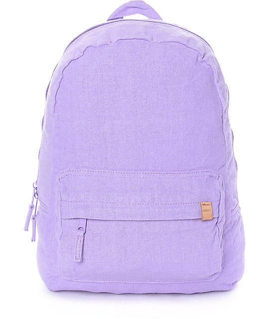 Obey Southside Lavender Backpack Zumiez