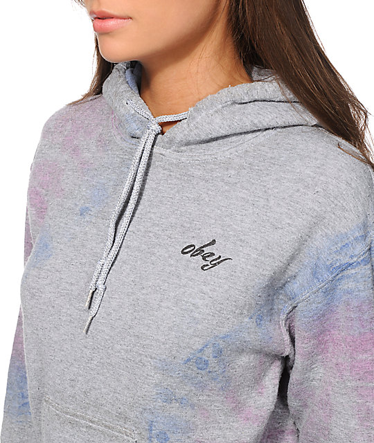Obey Summer Forever Tie Dye Hoodie Zumiez