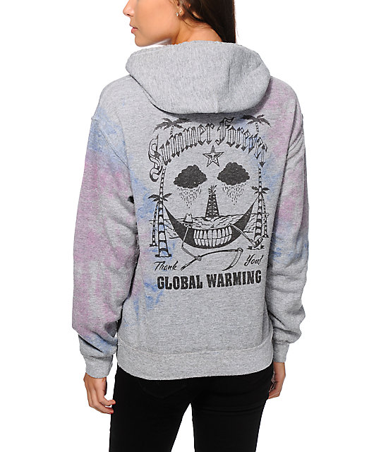 Obey Summer Forever Tie Dye Hoodie Zumiez