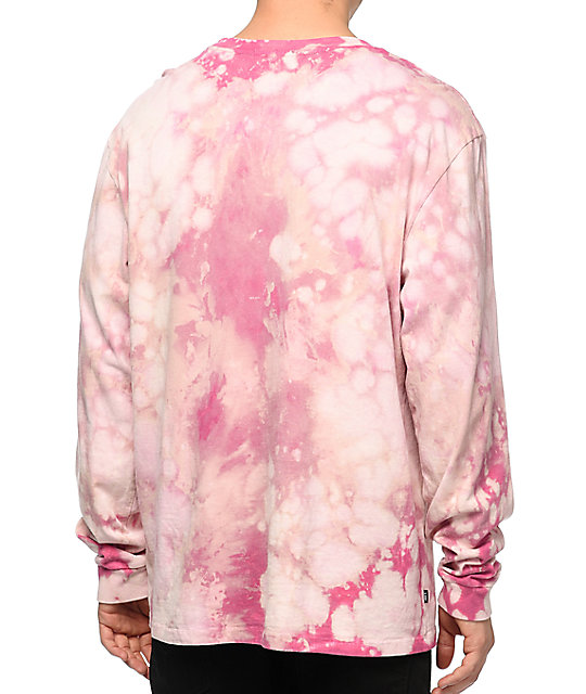 bleaching light pink shirt