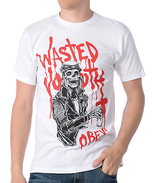 wasted youth band shirt