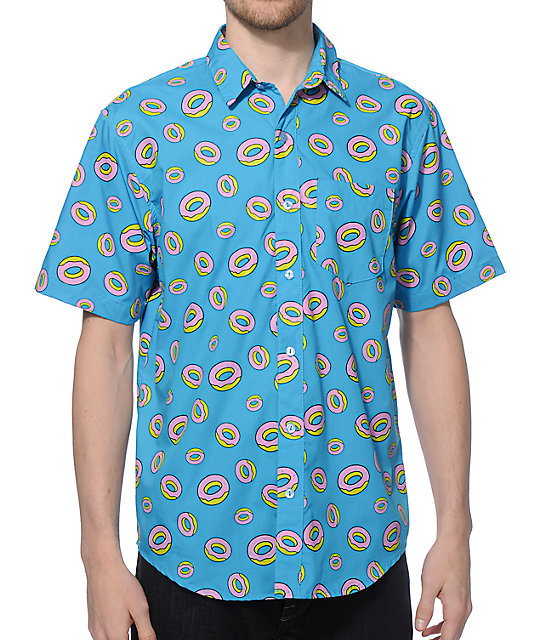 odd future button up shirt