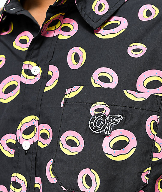 odd future button up shirt