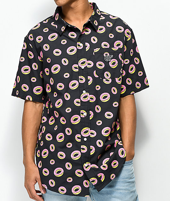 odd future button up shirt