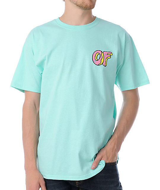 odd-future-donut-mint-green-t-shirt