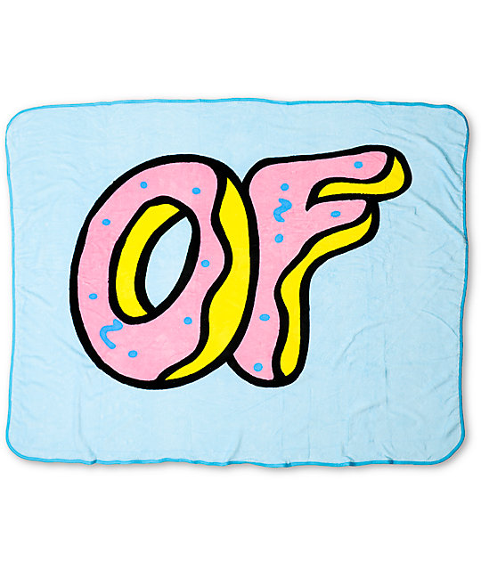 Odd Future Fleece Donut Blanket Zumiez