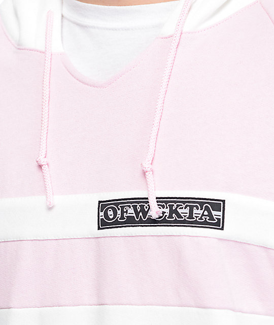 odd future hoodie pink