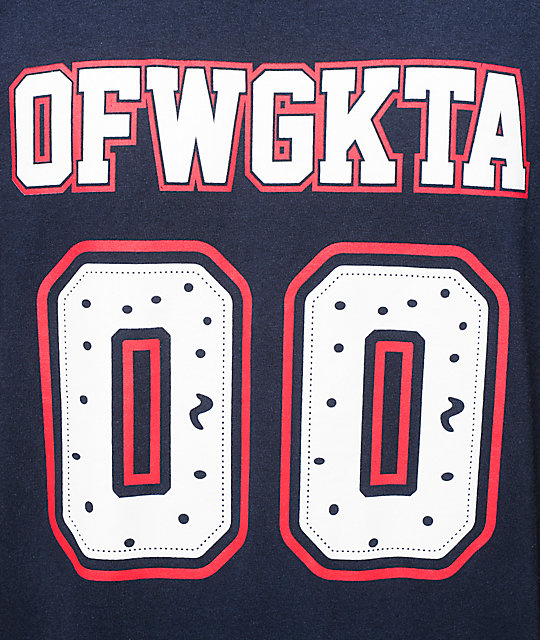 Odd Future OO Logo Football T-Shirt | Zumiez