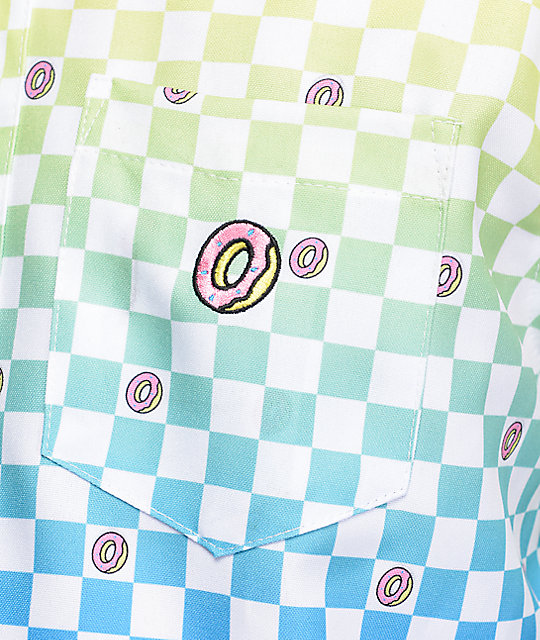 odd future button up shirt