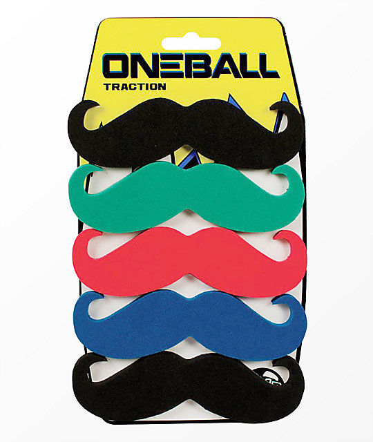 One Ball Jay 6Pack Mustache Snowboard Stomp Pad Zumiez