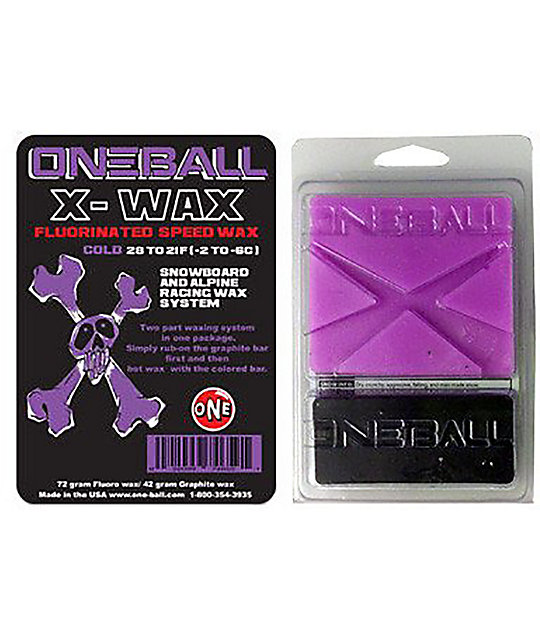 One Ball Jay XWax Cold Snowboard Wax Zumiez