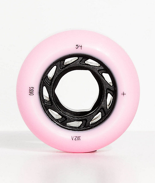 Orbs Ghost Lites 54mm Pink Skateboard Wheels Zumiez