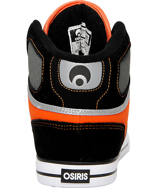 Osiris NYC 83 VLC Orange & Black Shoes Zumiez