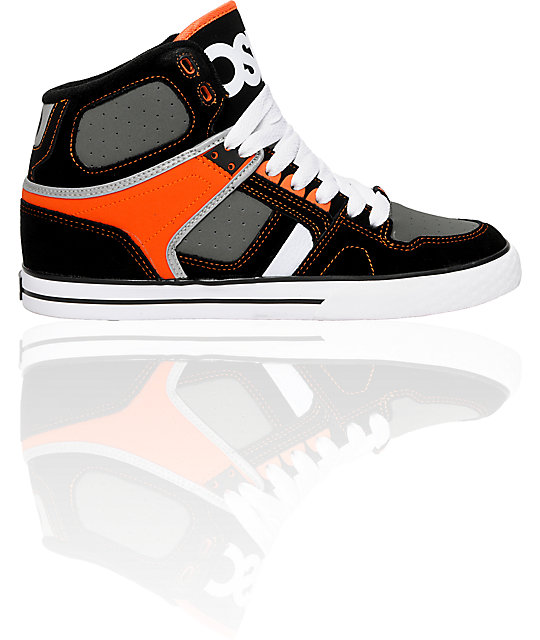 Osiris NYC 83 VLC Orange & Black Shoes Zumiez