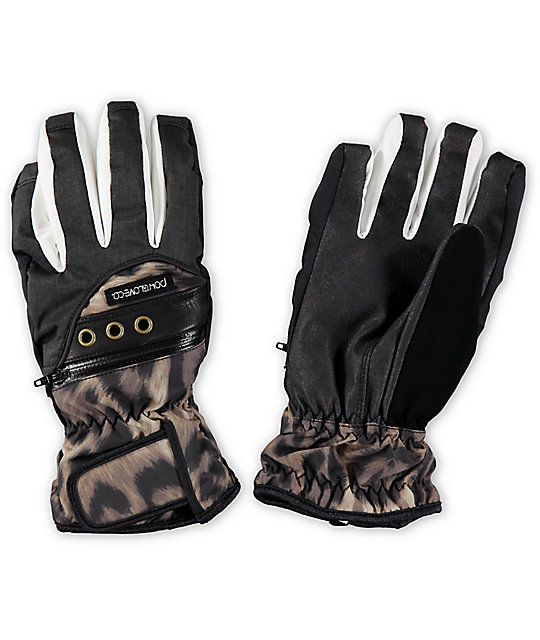 POW Astra Cheetah Snowboard Gloves | Zumiez