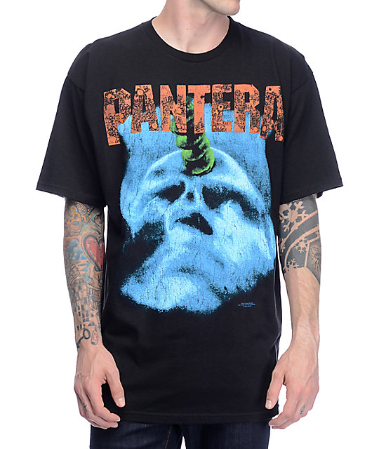 Pantera World Tour Black TShirt