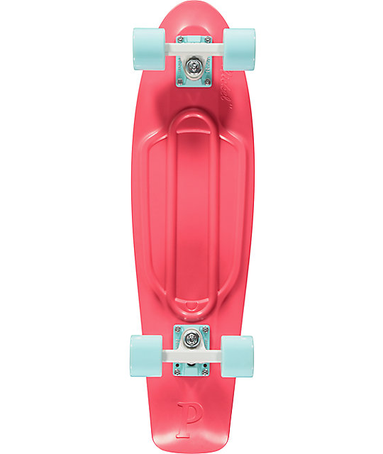 Penny Nickel 27" Watermelon Cruiser Complete Skateboard Zumiez