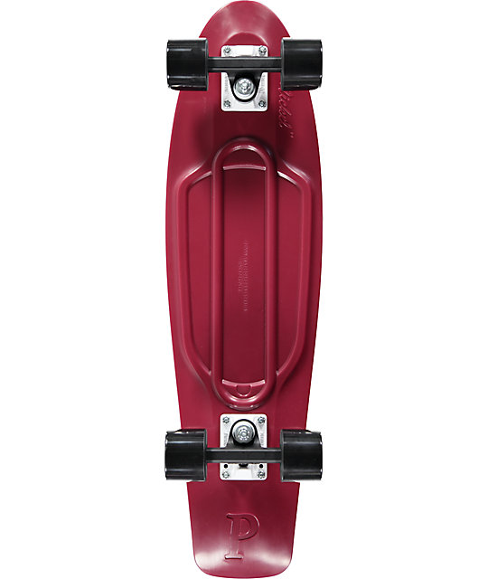 Penny Nickel Burgundy 27" Cruiser Complete Skateboard at Zumiez PDP