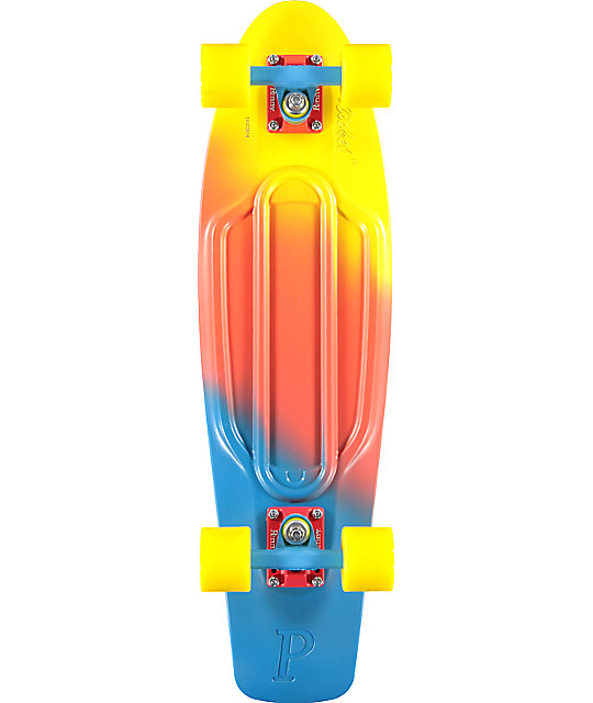 Penny Nickel Canary Fade 27" Cruiser Complete Skateboard at Zumiez PDP