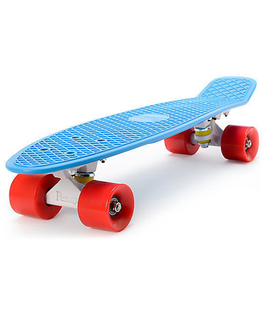 Penny Original Blue, White, & Red 22.5" Cruiser Complete Skateboard
