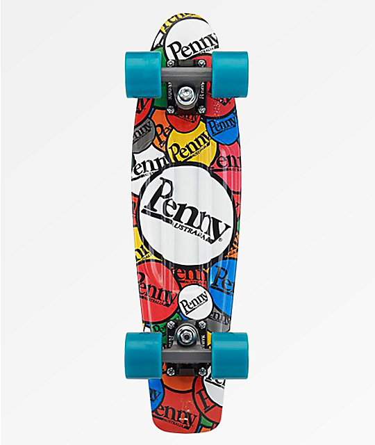 Penny Sticker Slap 22" Cruiser Complete Skateboard Zumiez.ca
