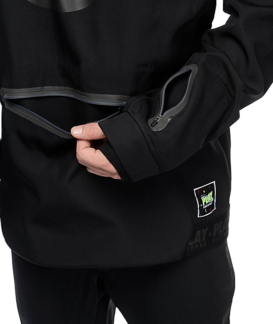 black tech sweater