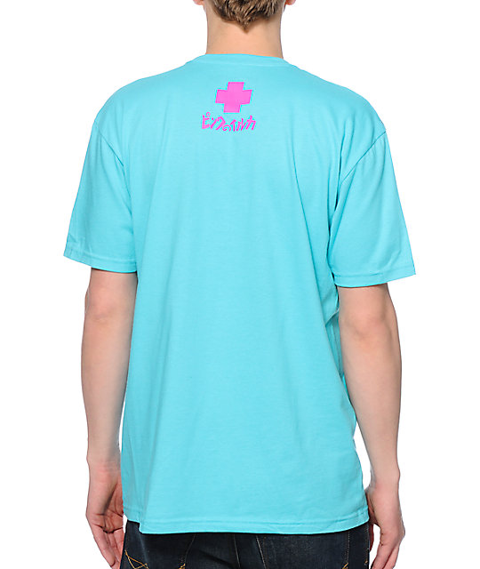 pink dolphin yellow shirt