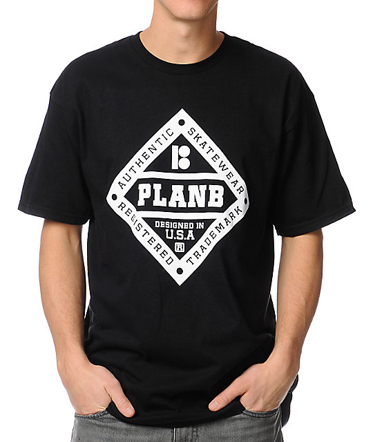 Plan B Bases Black T-Shirt