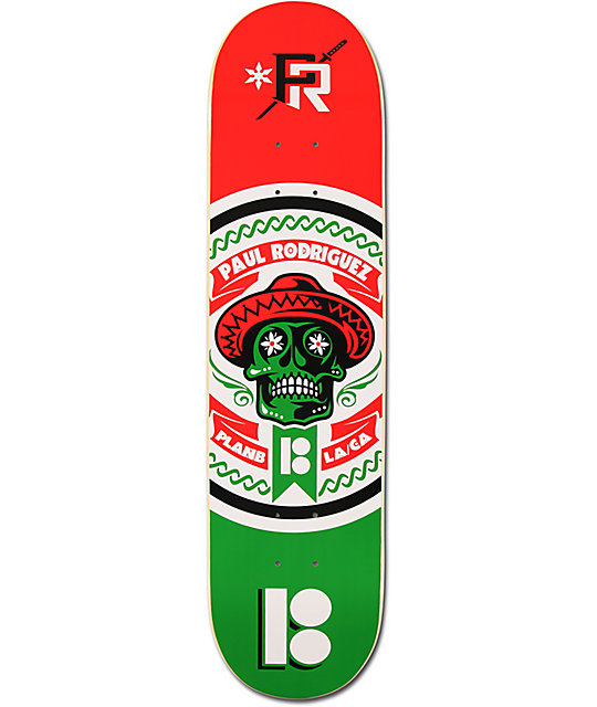 Plan B Paul Rodriguez Independence Day 7.75" Skateboard Deck | Zumiez