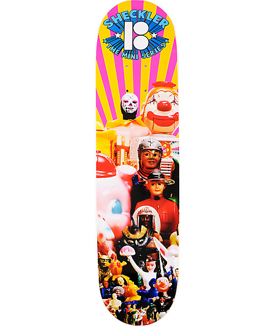 Plan B Sheckler Toybox 7.5" Mini Skateboard Deck Zumiez