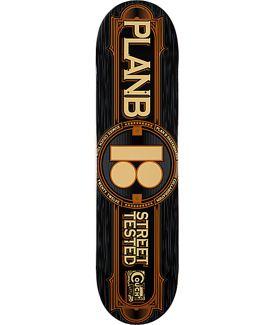 Plan B x Zumiez Couch Tour 8" Skateboard Deck Zumiez