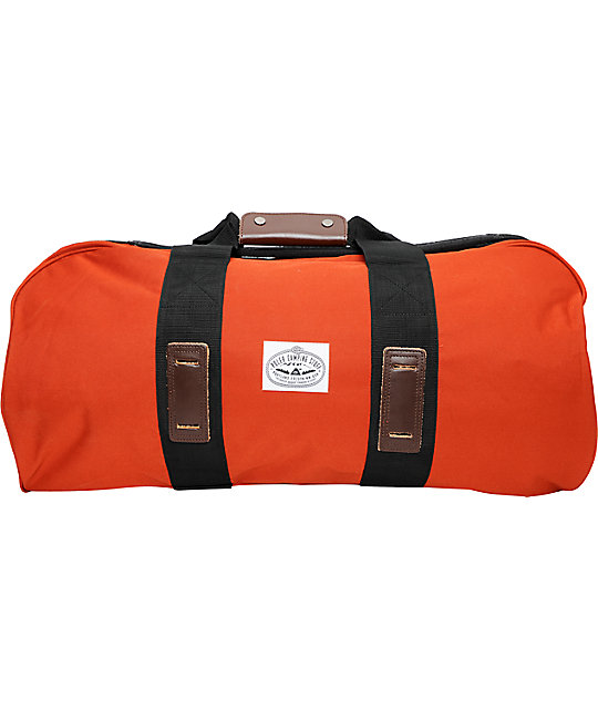 duffle bag orange