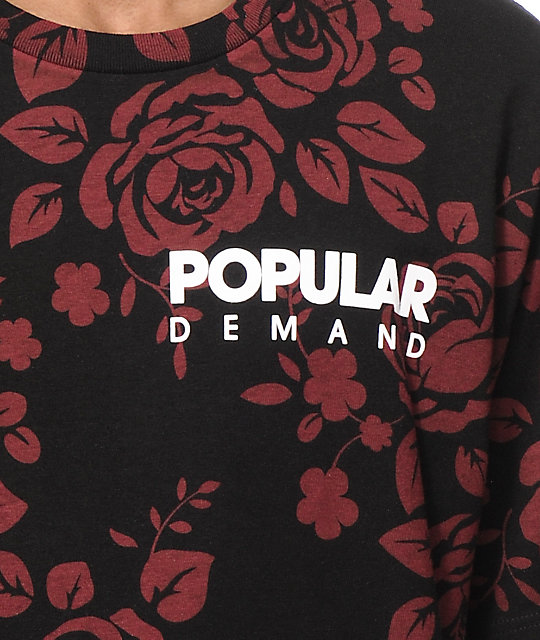 popular demand rose shirt